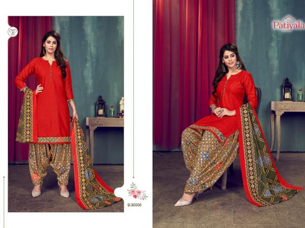 Ganesha Patiyala Vol-30 Cotton Designer Patiyala Printed suit